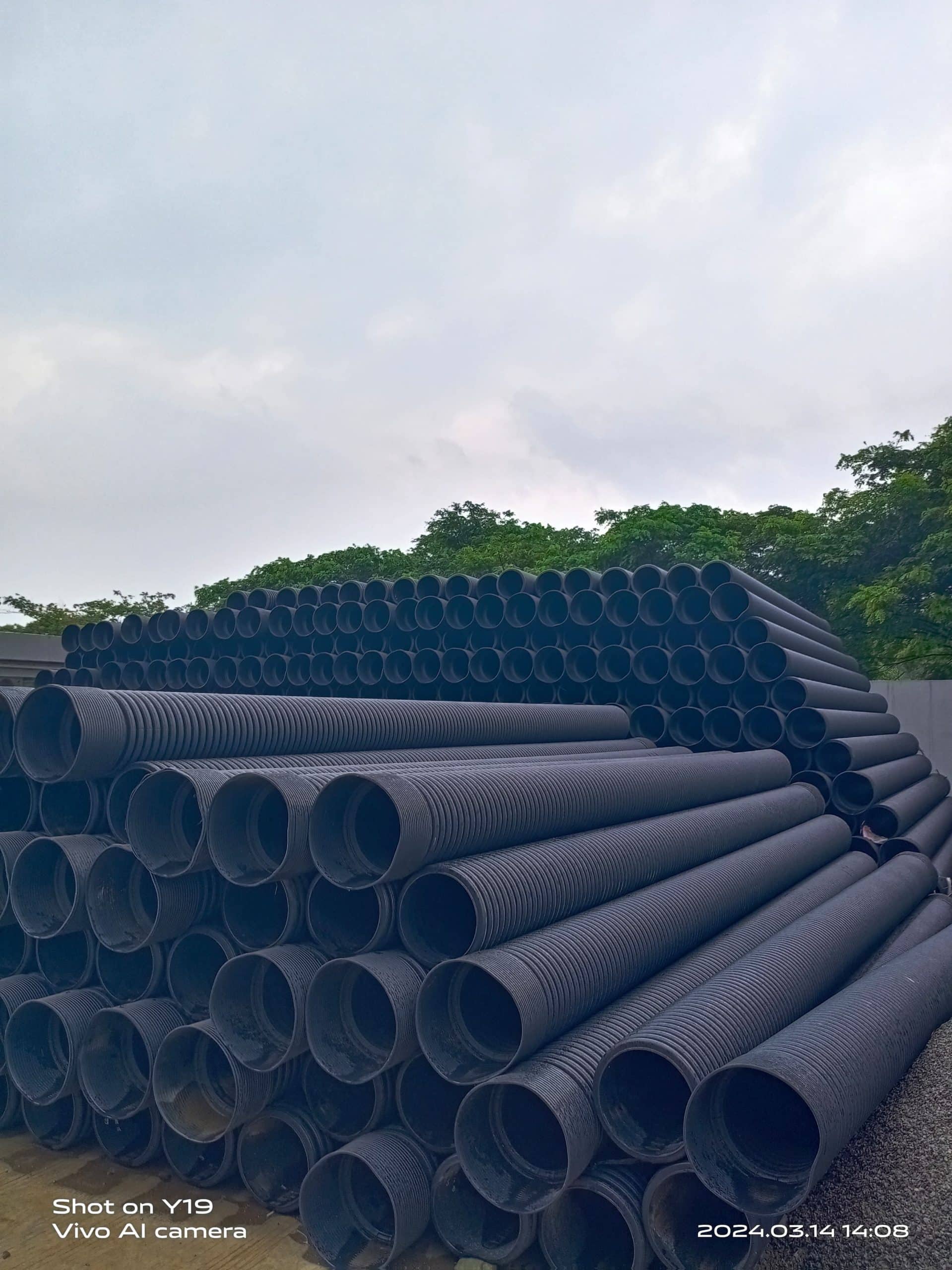 Pipa Double wall corrugated hdpe, pipa gorong gorong, pipa drainase,
