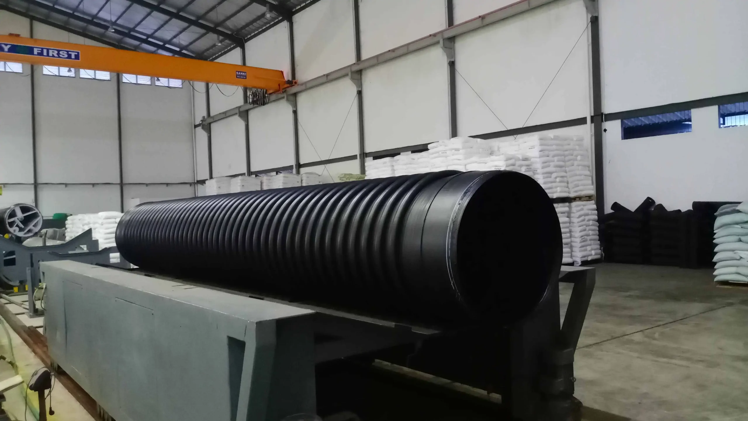 Pipa Spiral & Flapgate HDPE