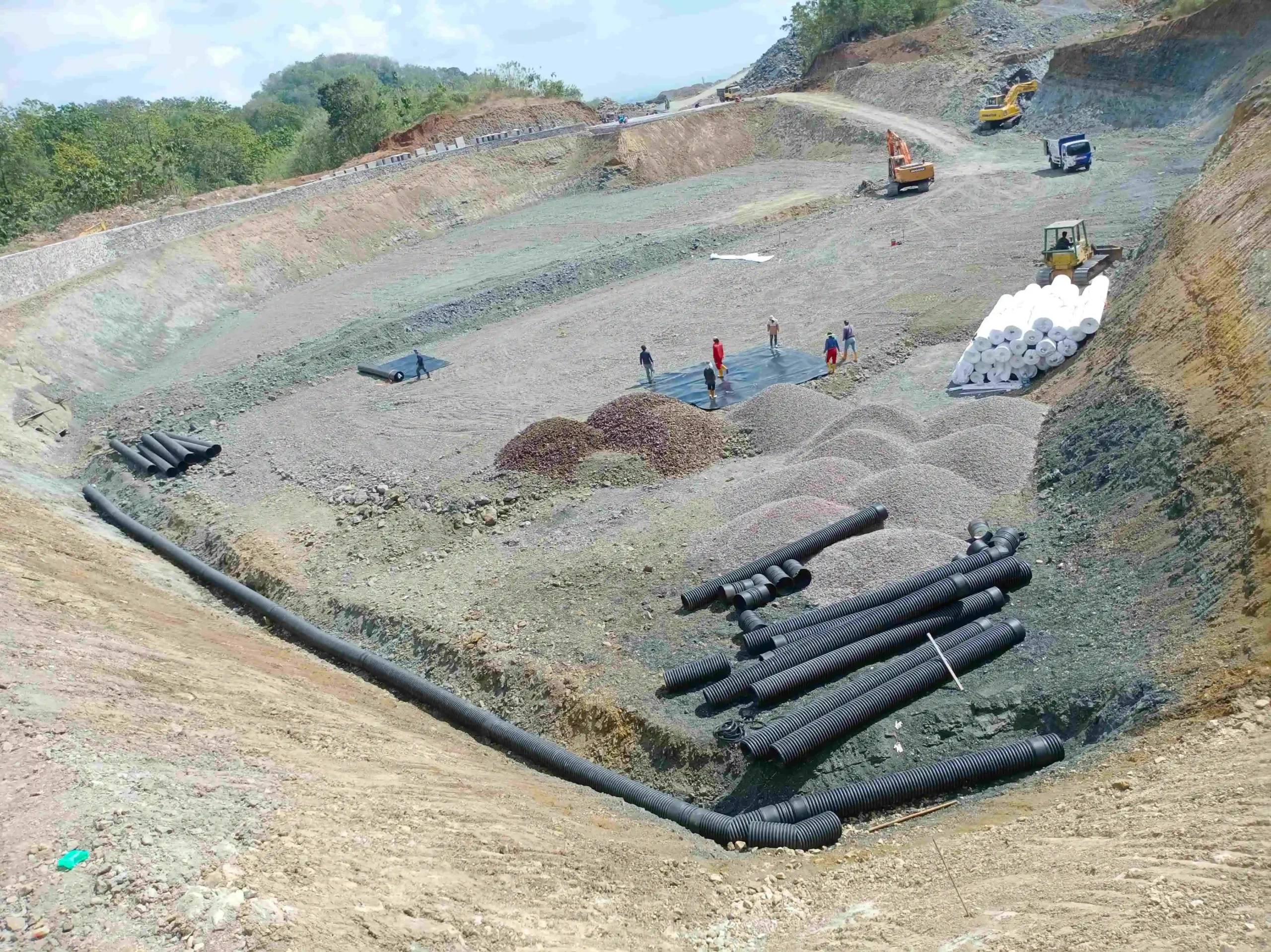 proyek wwtp pipa hdpe