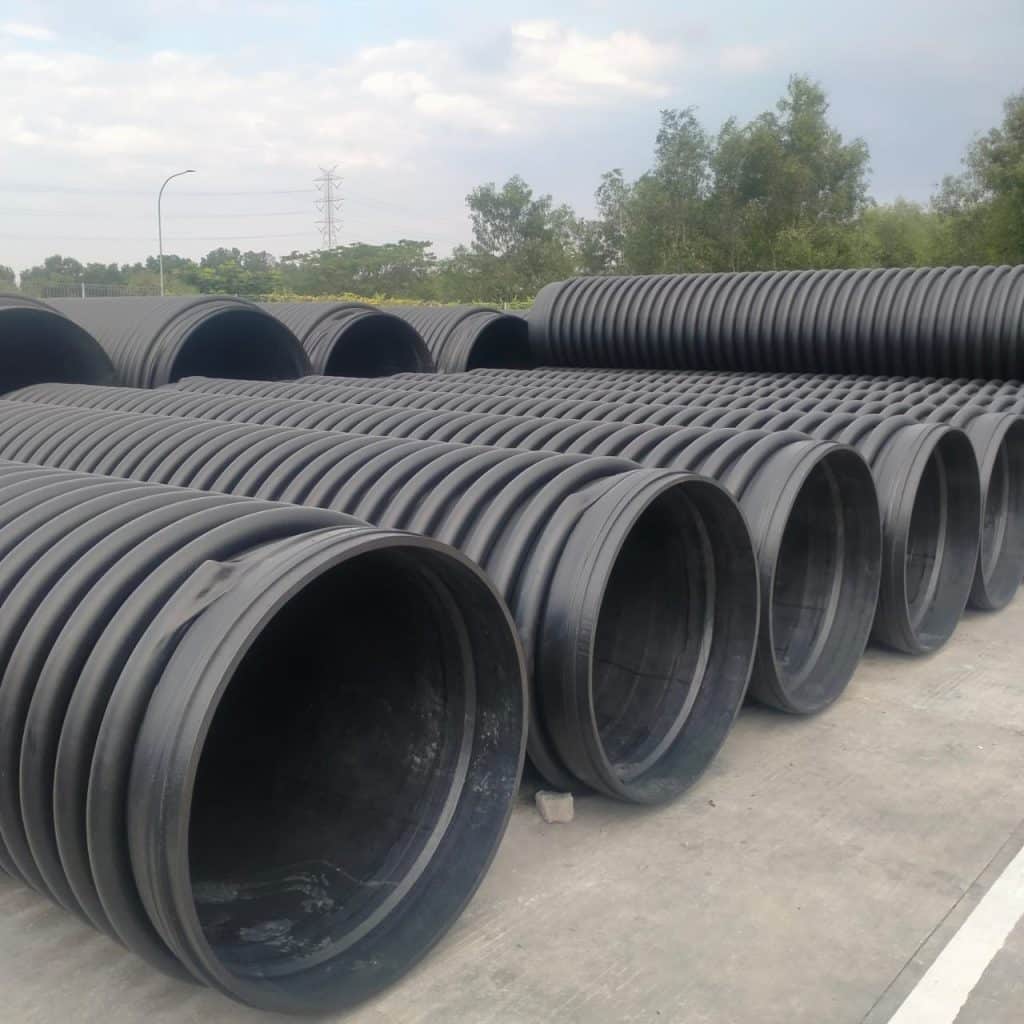 pipa spiral hdpe, pipa perkebunan, pipa tambang, pipa gorong-gorong, pipa drainase, hdpe